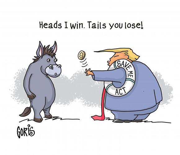 Heads I win
