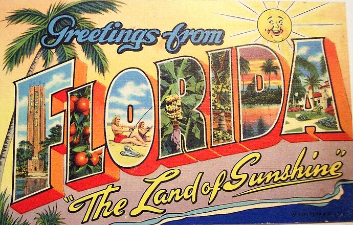 Florida Postcard