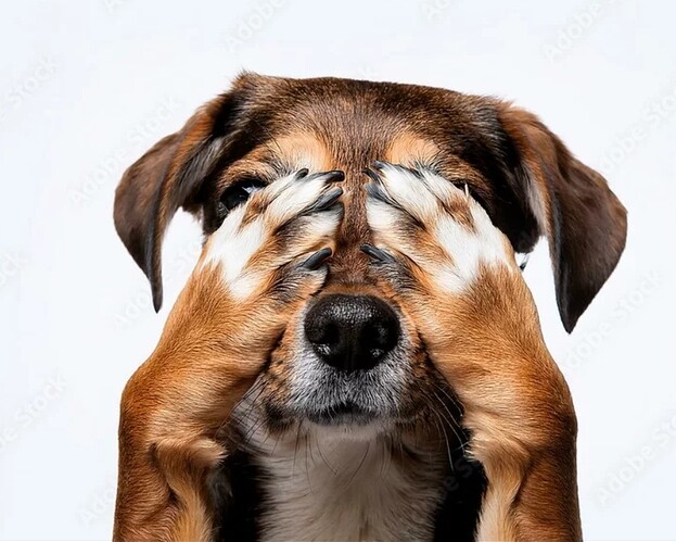 dog_hiding