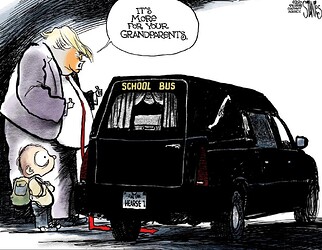 Trump-SchoolReOpen-Hearse