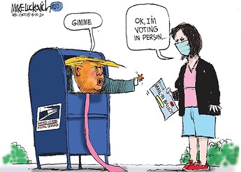 Trump-USPS-VoteInPerson