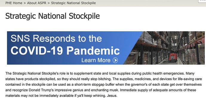 stockpile