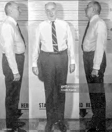 John Mitchell mug shot