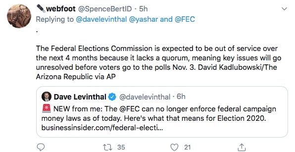 ELECTION-FECOutOfComm